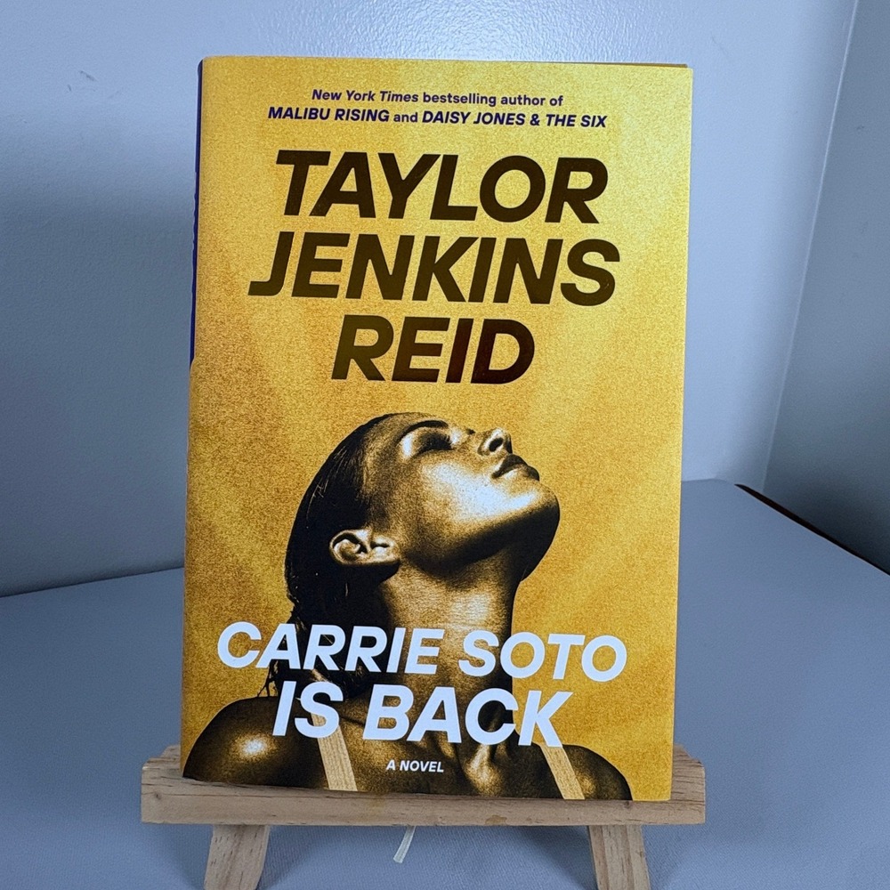 Carrie Soto Is Back Taylor Jenkins Reid Hardcover Novel